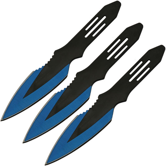 3pc Blue Thrower Set
