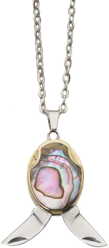 Abalone Shell Blade Necklace 211583-AS