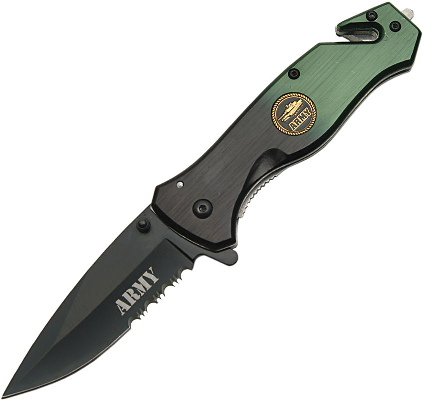 Rescue Linerlock A/O Army 300202-AR