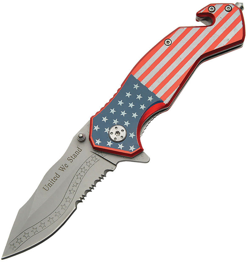USA Flag Linerlock 300235-US