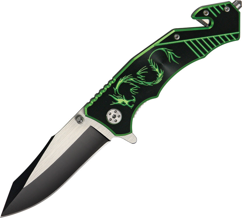 Dragon Rescue Linerlock 300256-GN