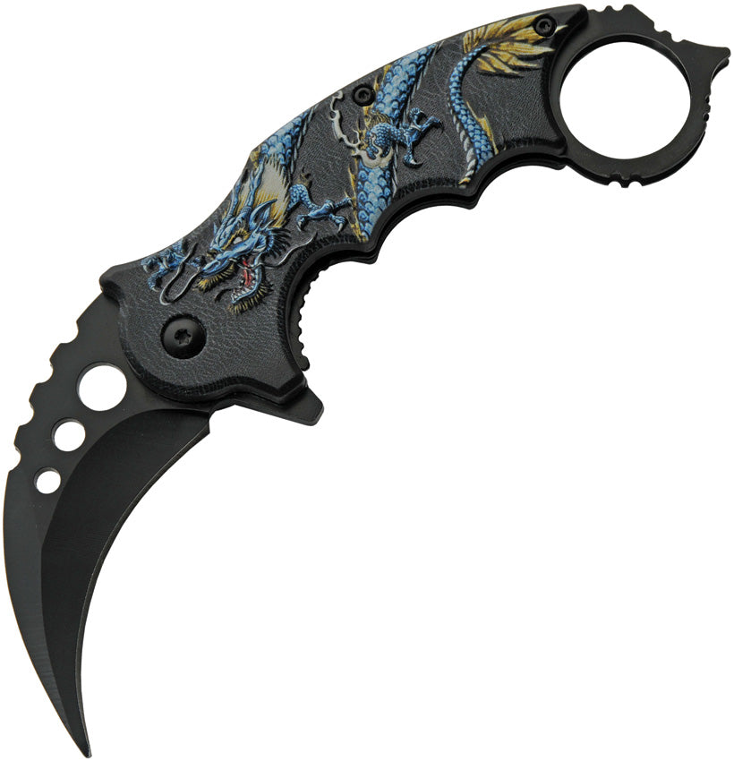 Dragon Linerlock A/O Blue 300539-BL