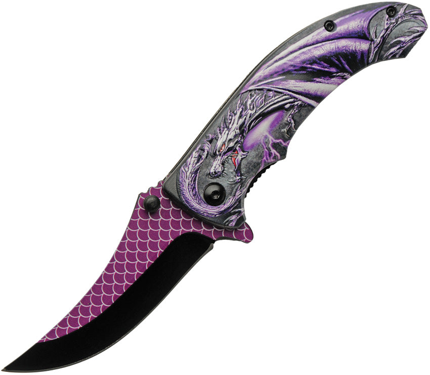 Dragon Scale Linerlock A/O 300551-PU