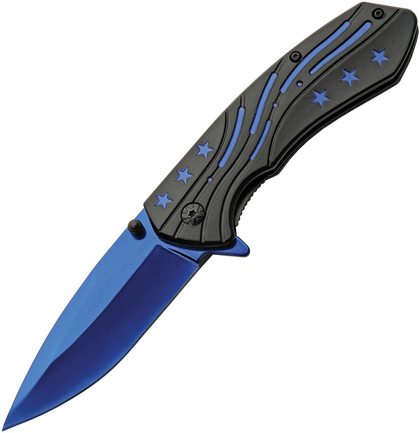 Blue Stars Linerlock 300600-BL