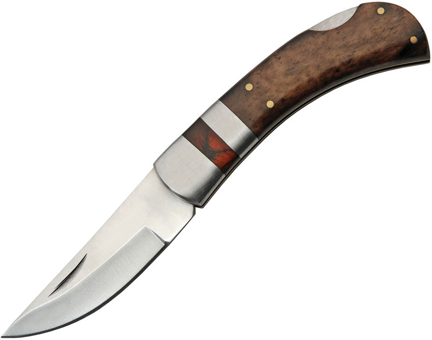 Single Bolster Lockback Brown DH-8001BR
