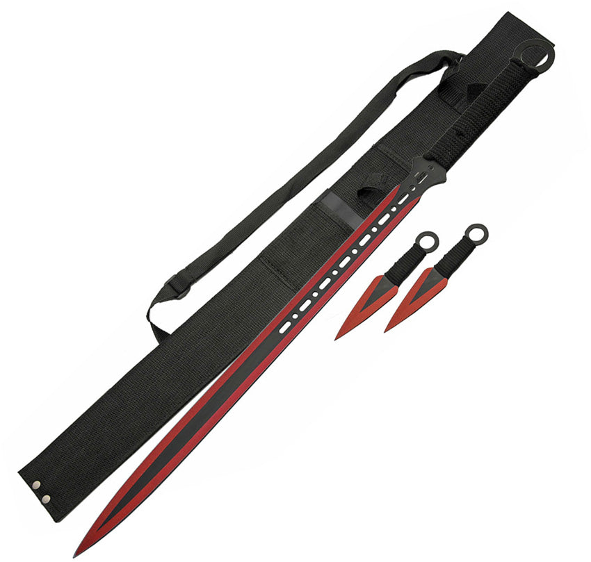 Ninja Sword Set Red 926844-RD