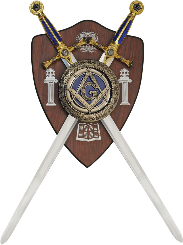 Mason Double Sword Plaque