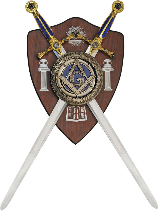 Mason Double Sword Plaque