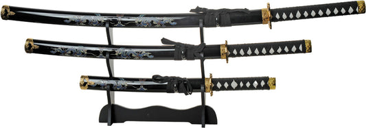Double Dragon Samurai Set Blk