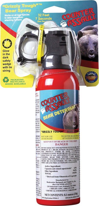 Bear Spray Canister 8.1oz 1506-7024