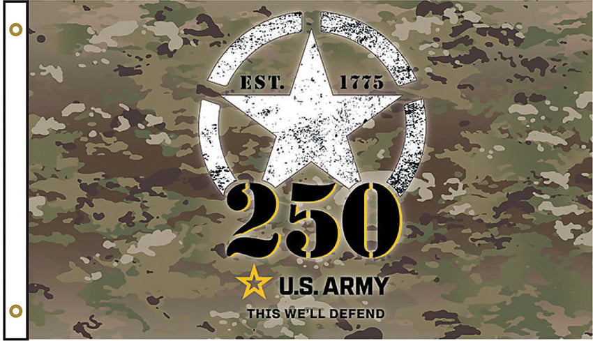 Army 250TH Anniv Flag 153744