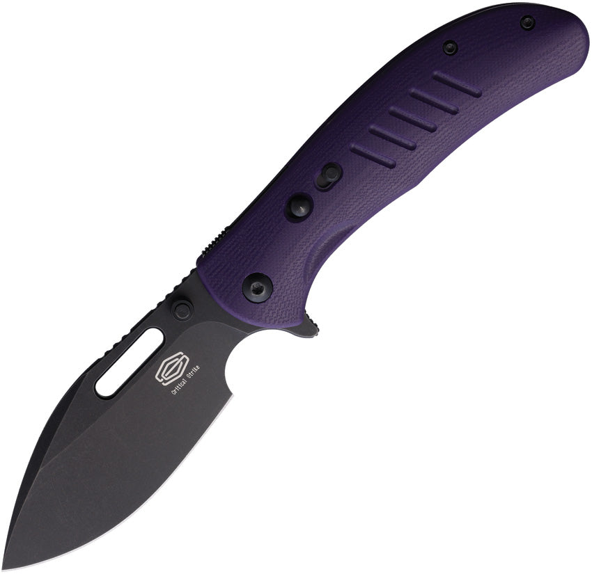 Zulu Button Lock Purple TL505-PLBW