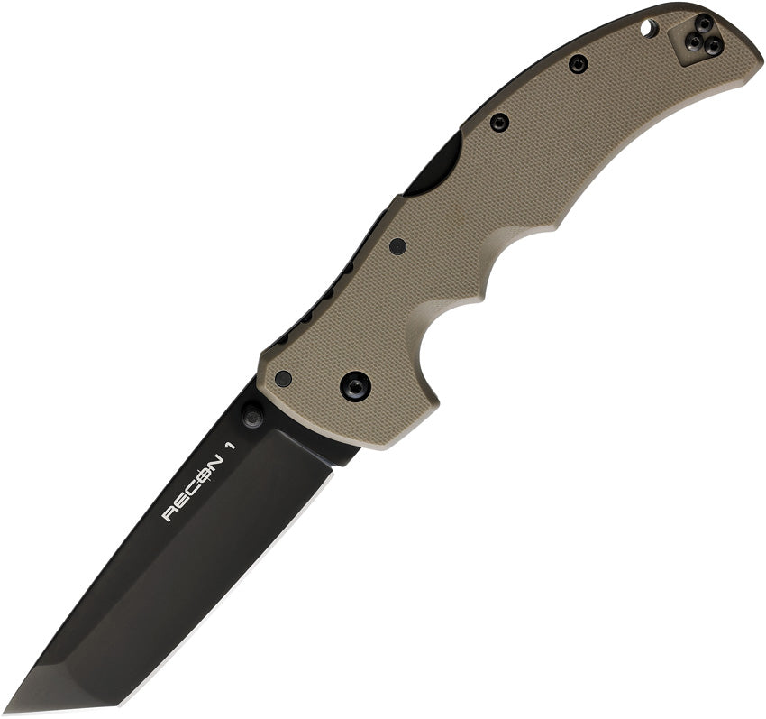 Recon 1 Lockback Tanto DE CS-27BT-DEBK-BRK